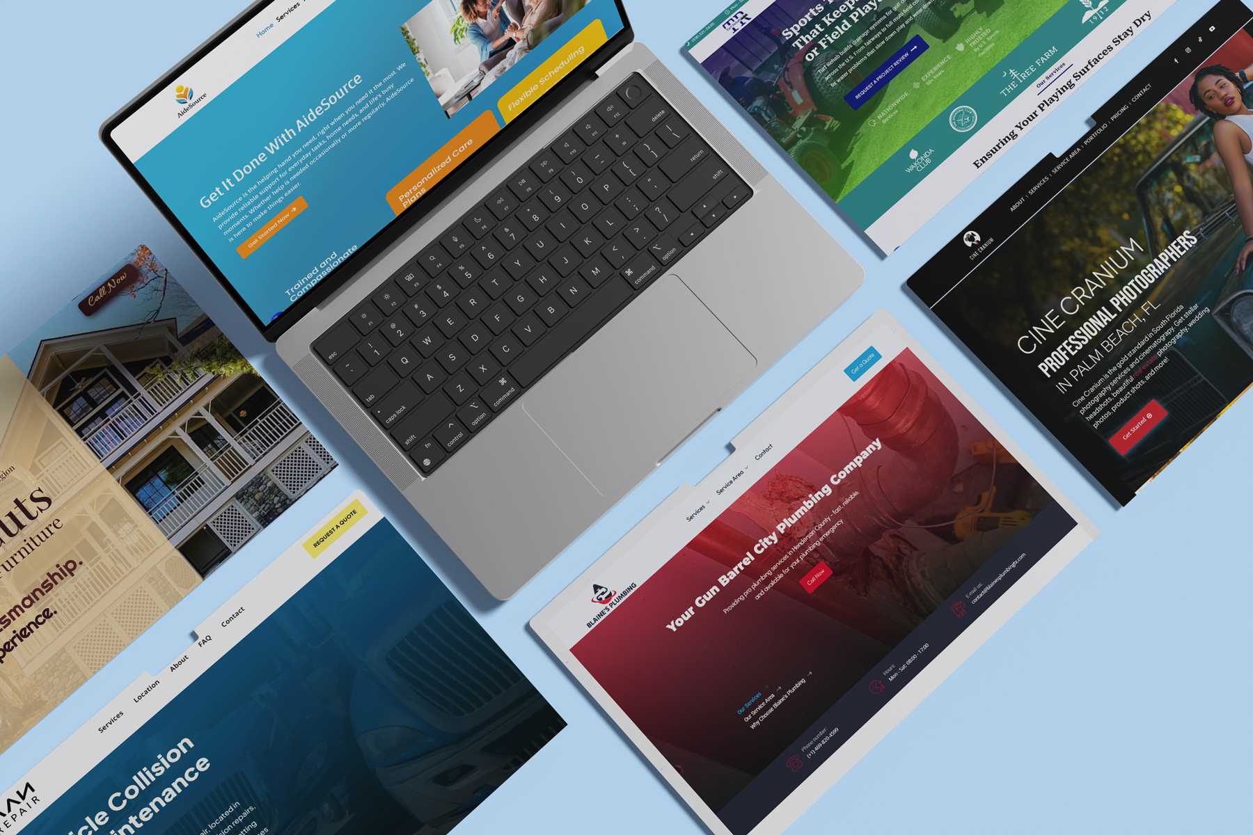 Small business websites